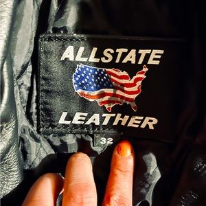 Allstate Women’s Leather Winter Riding Jacket